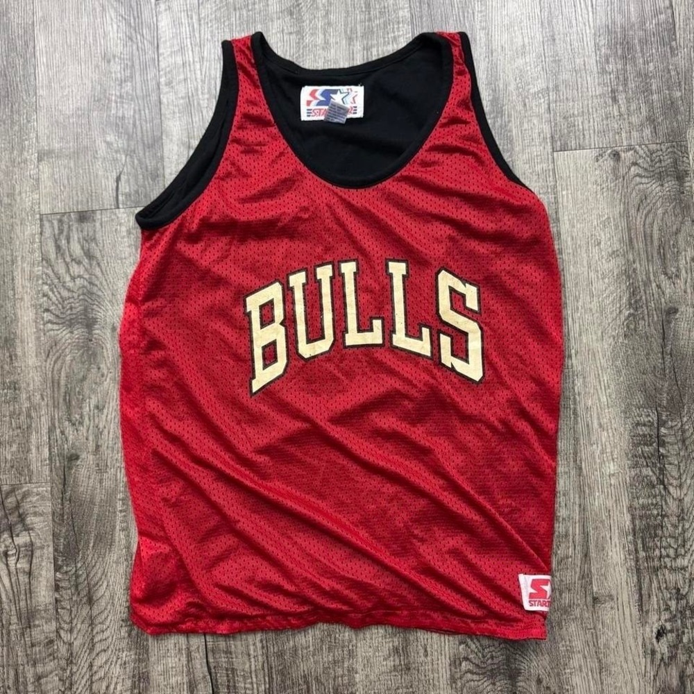 Vintage 80s Starter Chicago Bulls Jersey XL
